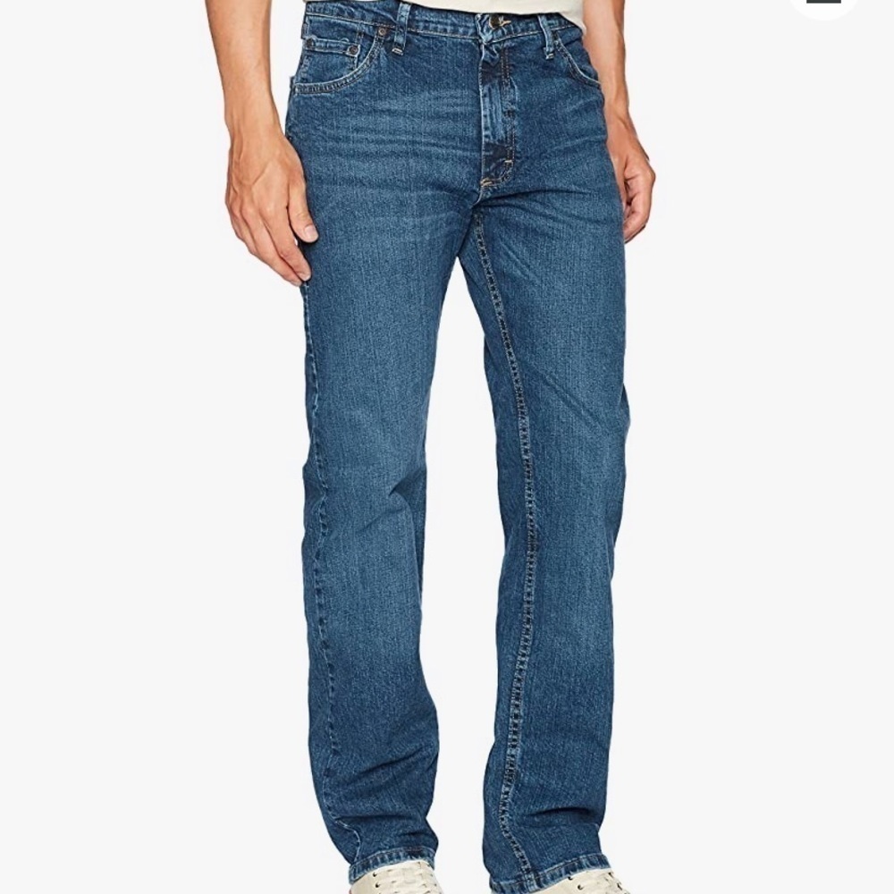WRANGLER 48x30 Men’s Jeans (Inseam 28”) Whiskered
